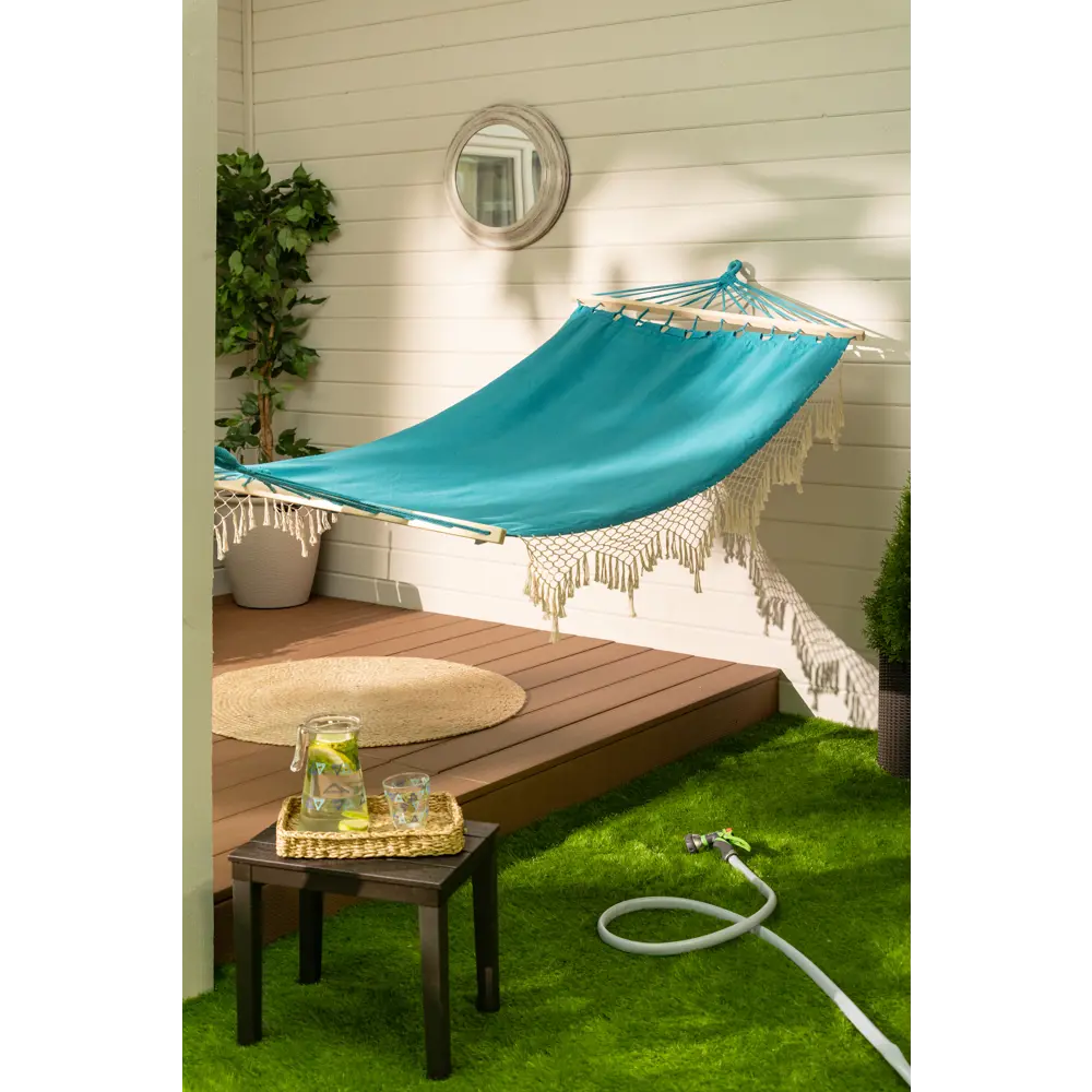 Santreyd Polynesia — Садовый гамак для отдыха в голубых тонах 82566572 STLM-0030191 - Вид №3