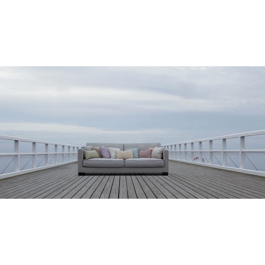 Диван Cloud, трехместный, светло-бежевый Sits S1136 - Вид №2