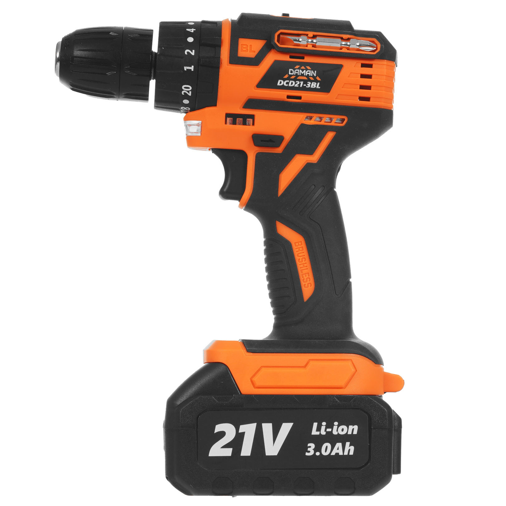Дрель-шуруповерт DAMAN DCD21-3BL 9230670 BRAIT STDN-0085753 - Вид №1