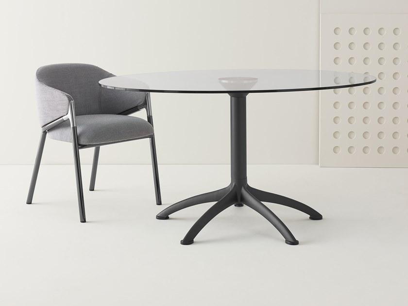 Segis Круглый хрустальный стол K sun-id-1455414 - Вид №1