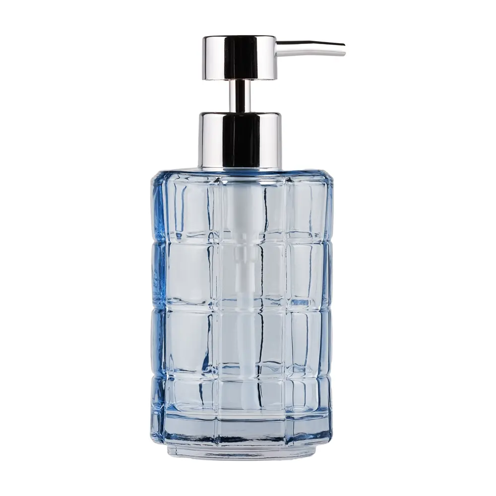 Дозатор для жидкого мыла Verran Norwa из стекла в небесно-голубом цвете 89384192 STLM-1579821 - Вид №2