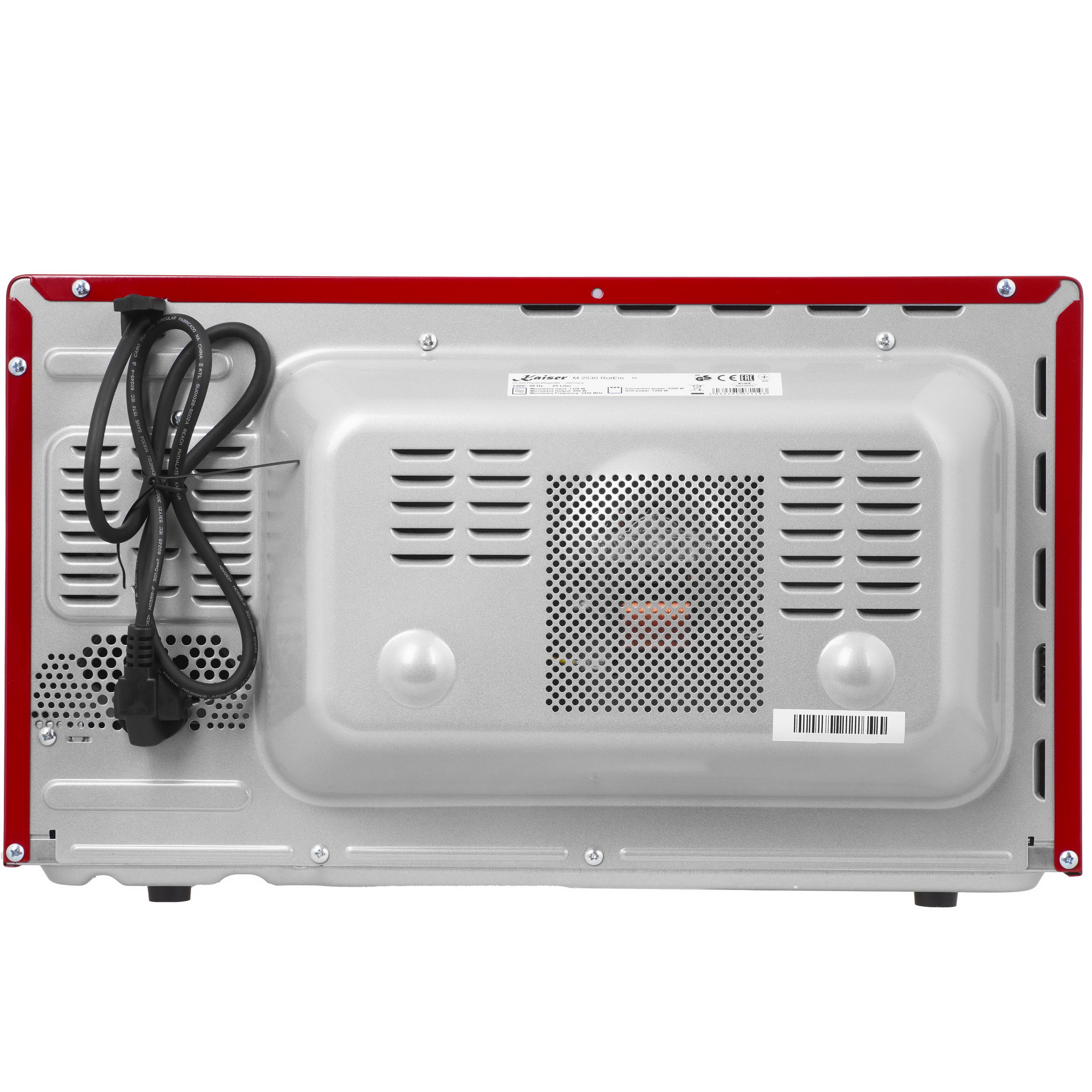 9229071 Микроволновая печь Kaiser M 2530 красный STDN-0038297 - Вид №7