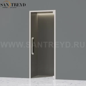 Effegibi SPAZIOFILO Стеклянная левая дверь без порога. Размер: длина 88 см, высота 202 см SF80L