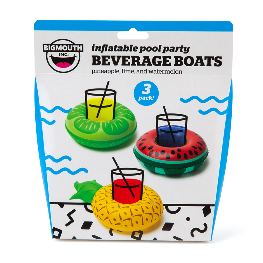 BMDFTR Набор подстаканников для бассейна , fruit, 3 шт BigMouth  - Вид №10