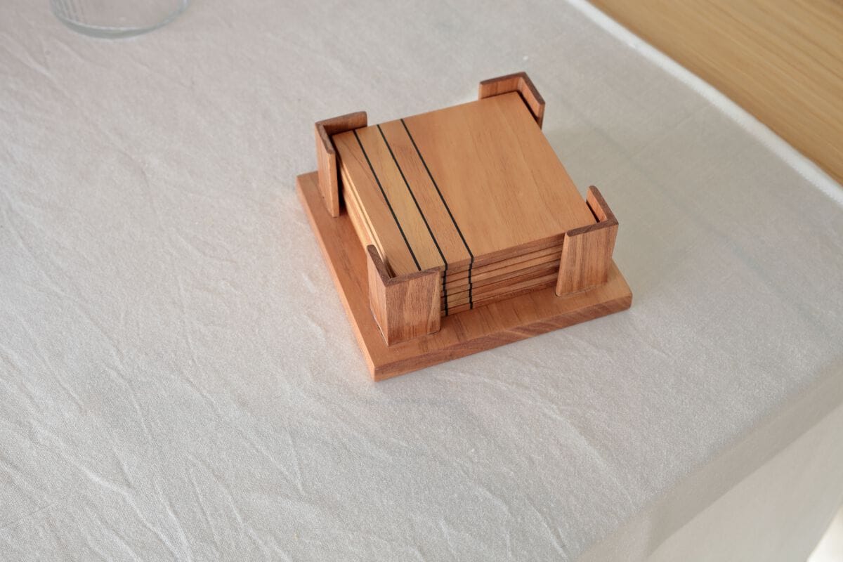 Каботажное судно из грецкого ореха Deodara Linear ARCH-00080791 - Вид №1