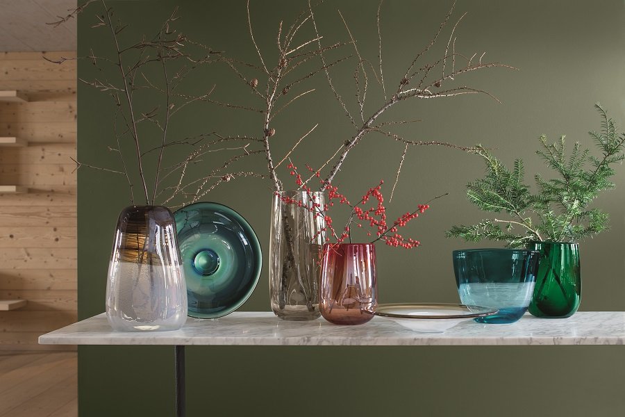 Ваза forest 22 см бежево-коричневый LSA INTERNATIONAL ДИЗАЙНЕРСКИЕ 253432 Бежевый  - Вид №2