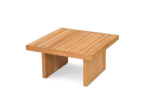 Квадратный журнальный столик из тикового дерева