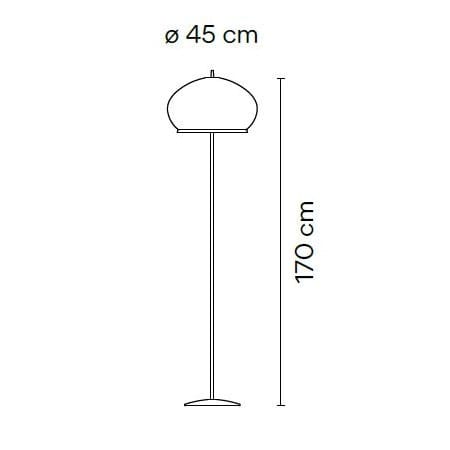 Ткань светодиодный торшер Vibia Трикотаж ARCH-00137550 - Вид №15