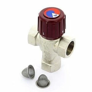 Термосмеситель WATTS AQUAMIX 61C диапазон 32-50˚C 3/4" В