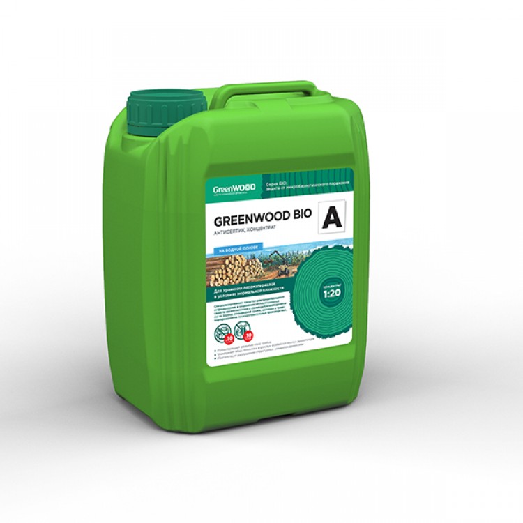 GWB-AK/05 GreenLAB GREENWOOD BIO A Концентрат 1:20, 5 л, Антисептик 