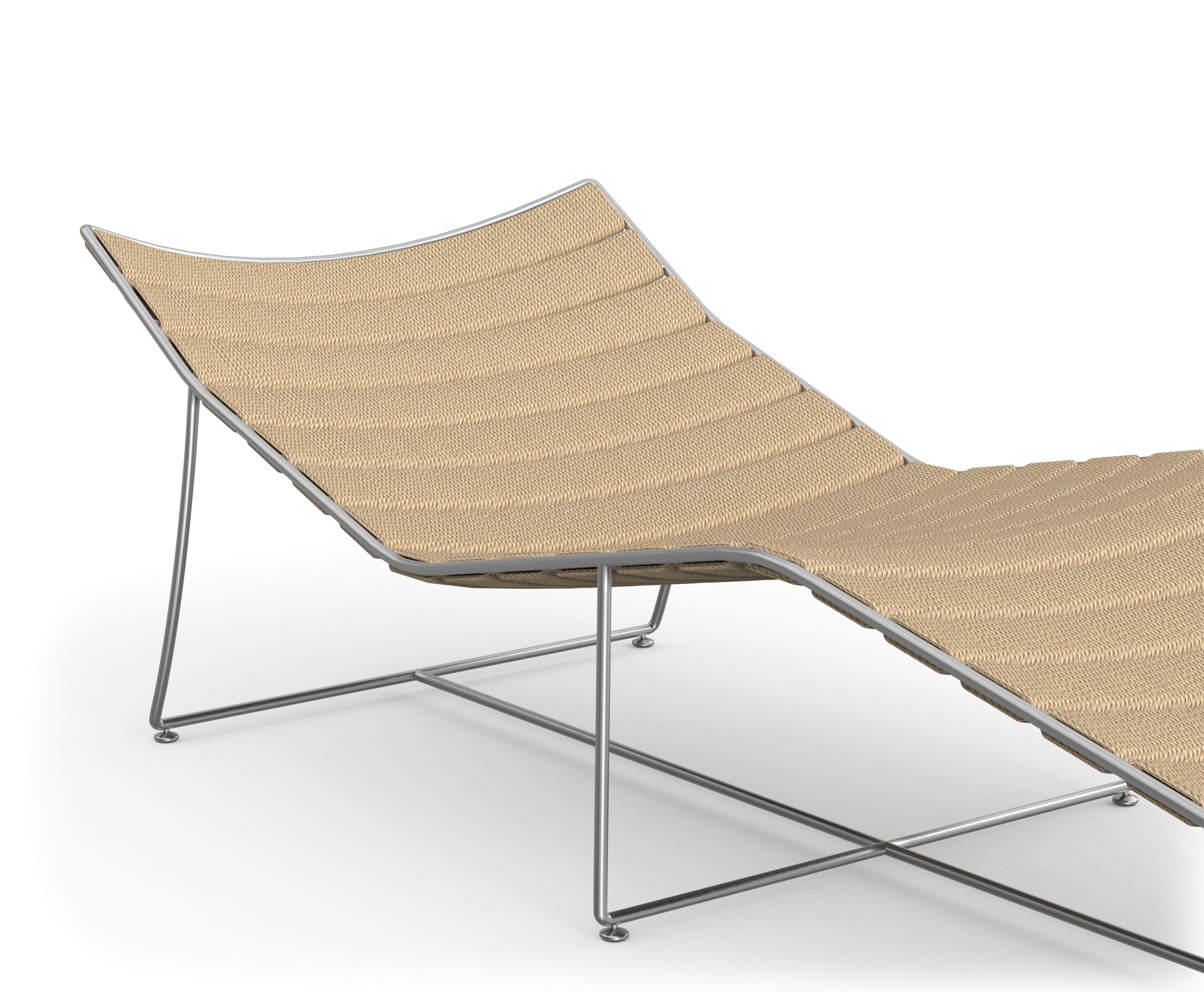 Садовая кровать из нержавеющей стали GANDIABLASCO Cord ARCH-00103404