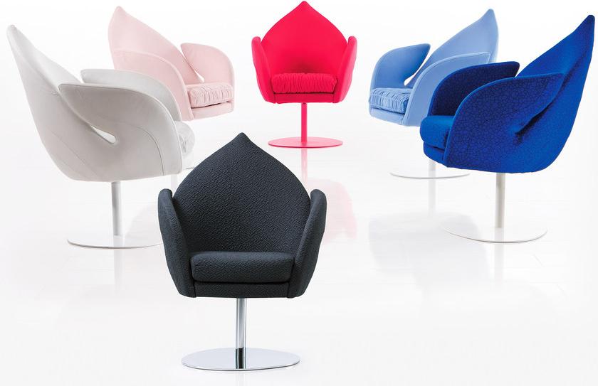 brühl Вращающееся кресло из ткани с подлокотниками sun-id-1448842 - Вид №5