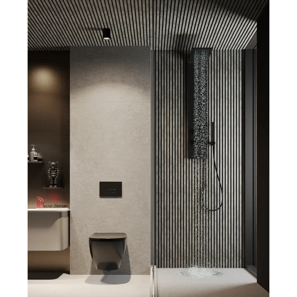 Панель стеновая Decor-Dizayn 904-69 10x150x3000 мм серый 89338450 STLM-2111035  - Вид №4