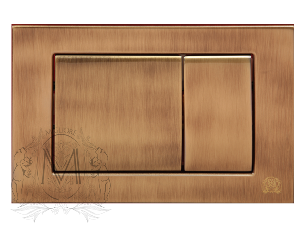 ML.PLC-27.051.BR Клавиша смыва двойная для унитаза Migliore Ml.Plc 