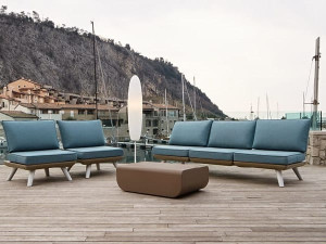 3-местный тканевый садовый диван