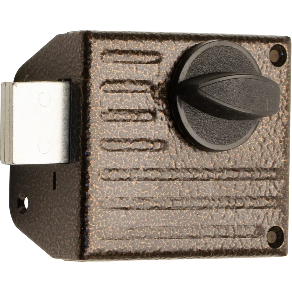 Замок накладной ЗЕНИТ ЗН1-2.1 для деревянных дверей в медном исполнении 82490902 STLM-0028442