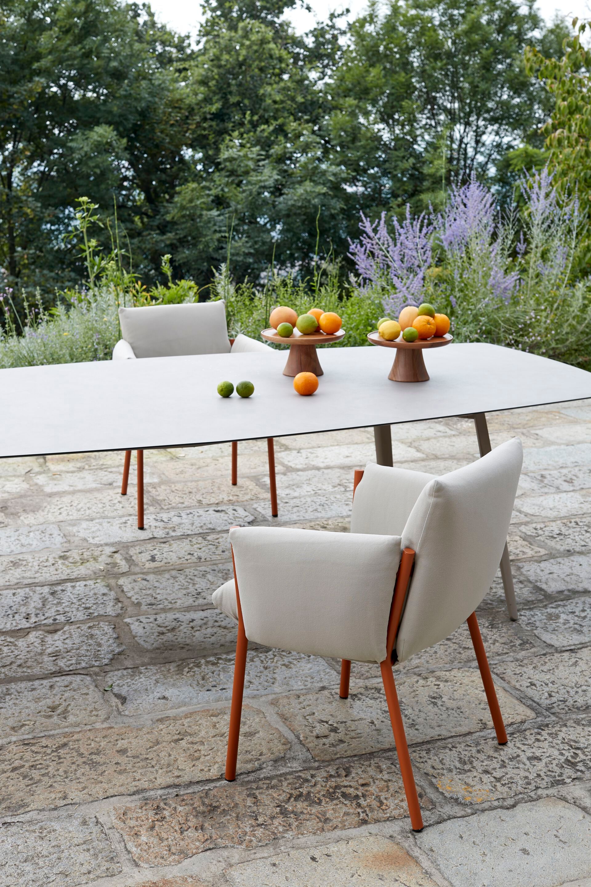 Тканевый мягкий садовый стул с подлокотниками S-CAB Breeze ARCH-00110792 - Вид №8