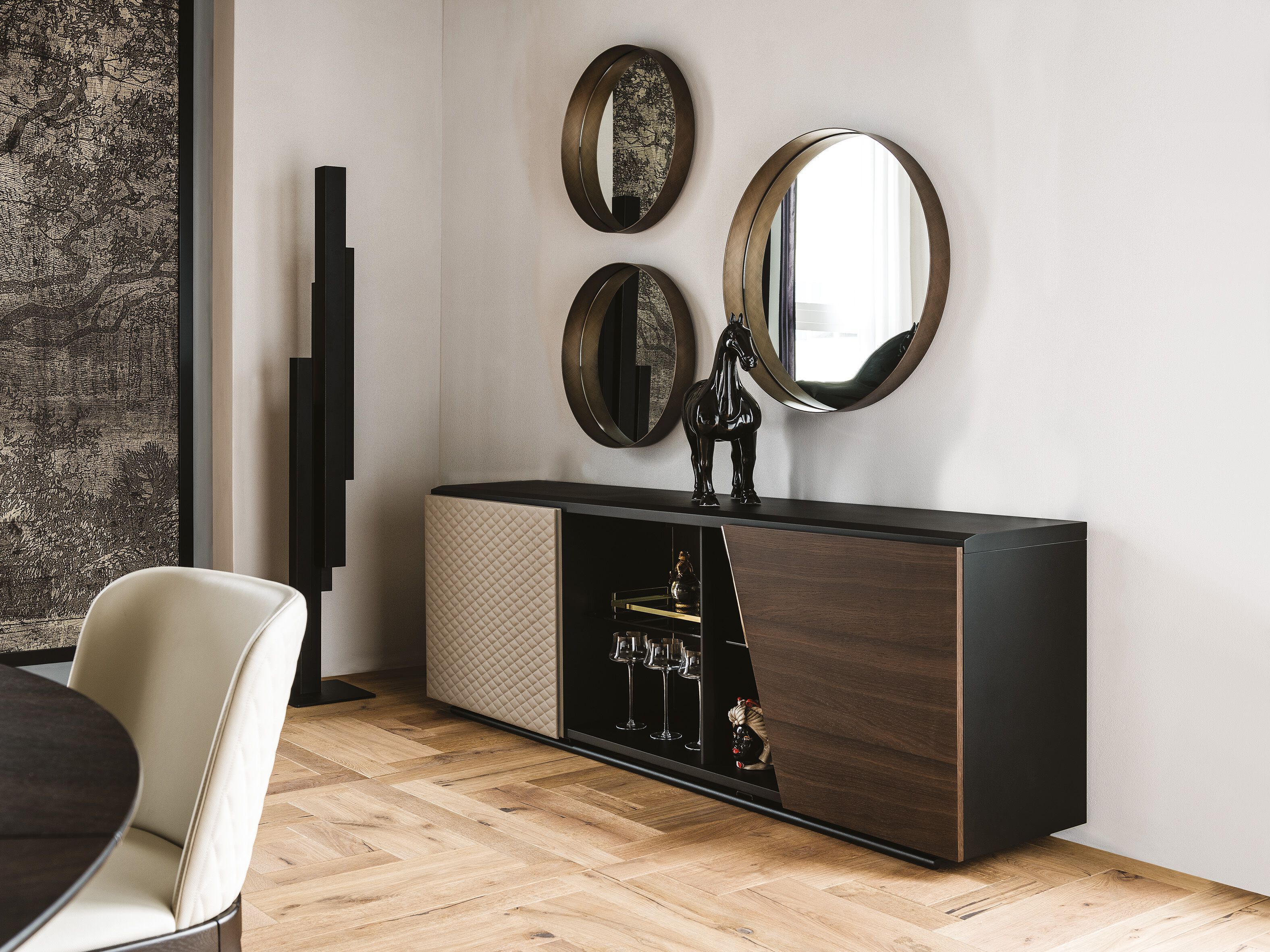 Шкаф с распашными дверями Cattelan italia Aston ARCH-00085398