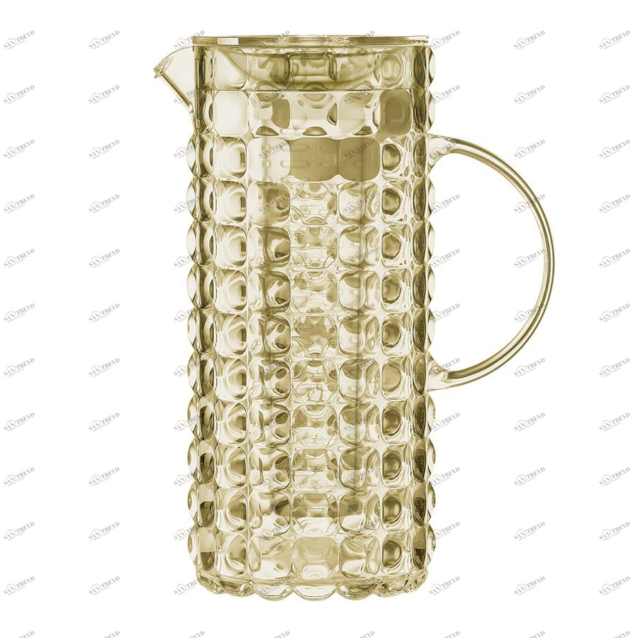 Кувшин с колбой для льда Tiffany песочный Guzzini 22560139