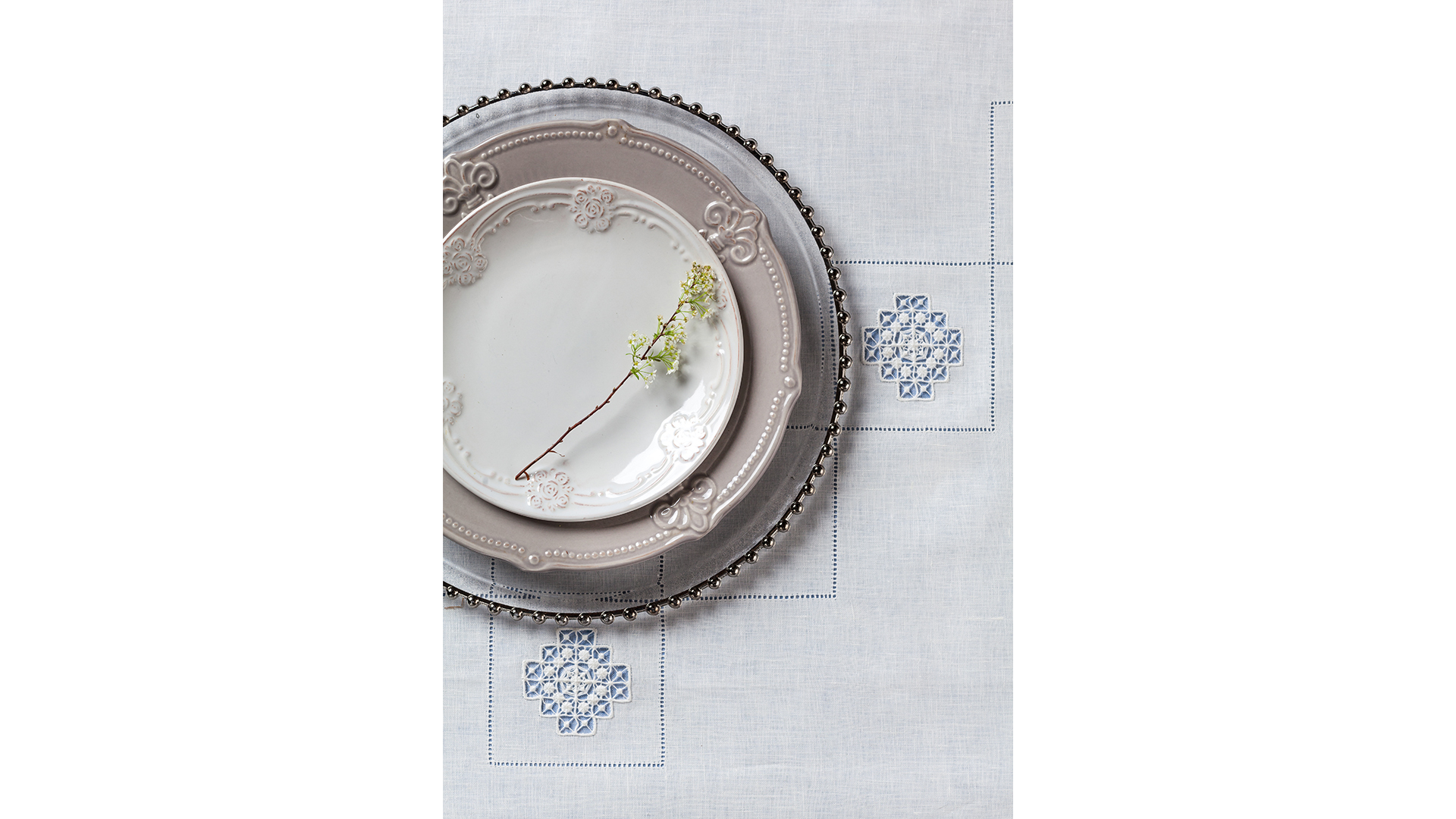 10616536 Крестецкая строчка Скатерть 150x150см Ткань  - Вид №4