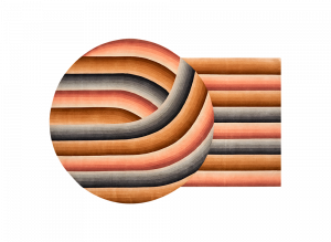 100492 Ковер Nude GAN Round Mirage