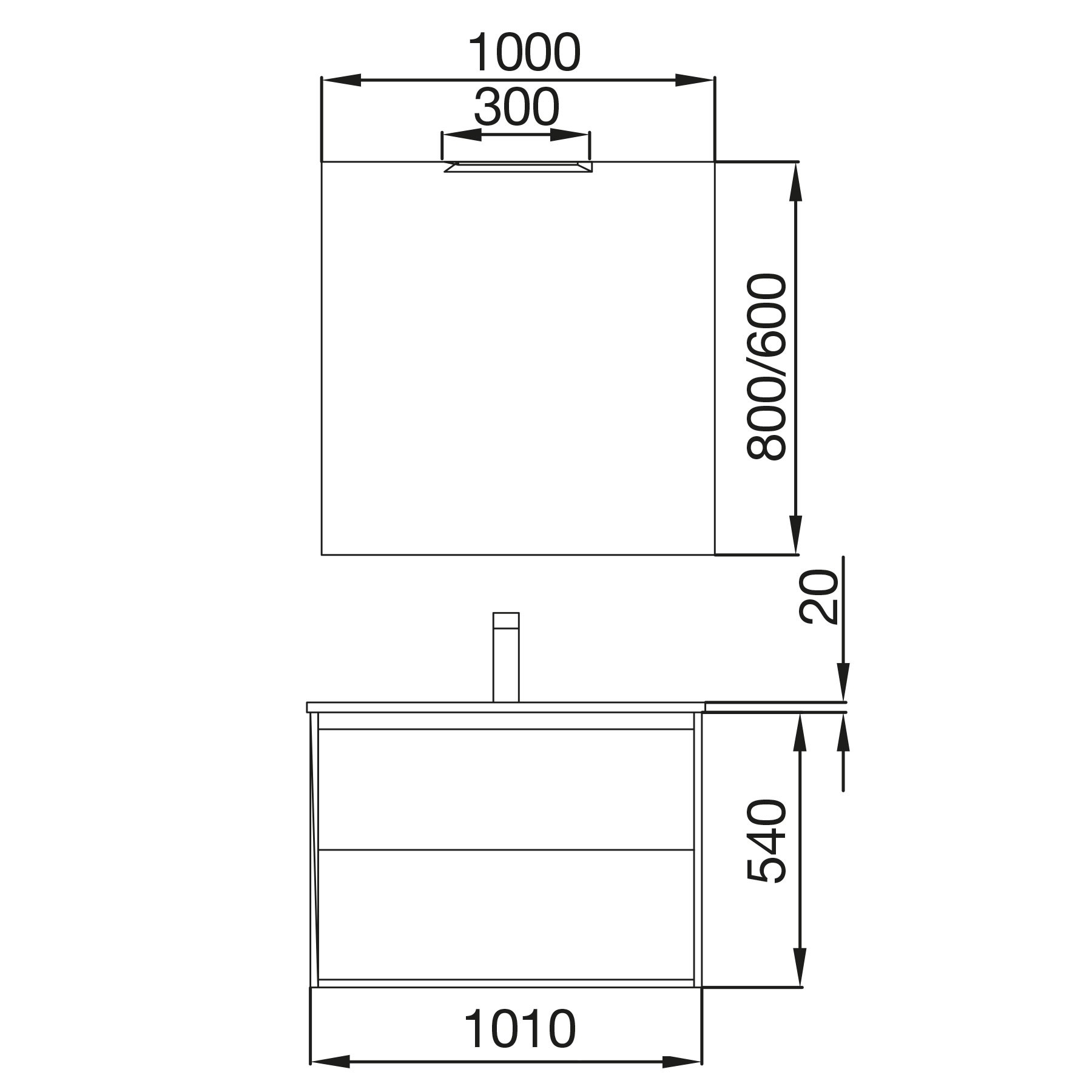 85016 SALGAR Комплект мебели для ванной Noja 1000 1 ящик 1 место СЕРЫЙ МАТОВЫЙ + Раковина + Зеркало + Свет Мэтт Грей - Вид №2