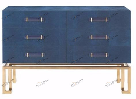 Gianfranco Ferré Home Кожаный комод Trafalgar sun-id-1376448