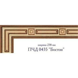 Художественный паркет Da Vinci Паркетный Бордюр 26-059 Орех Европейский (Грецкий) Селект (Гладкая) х мм.