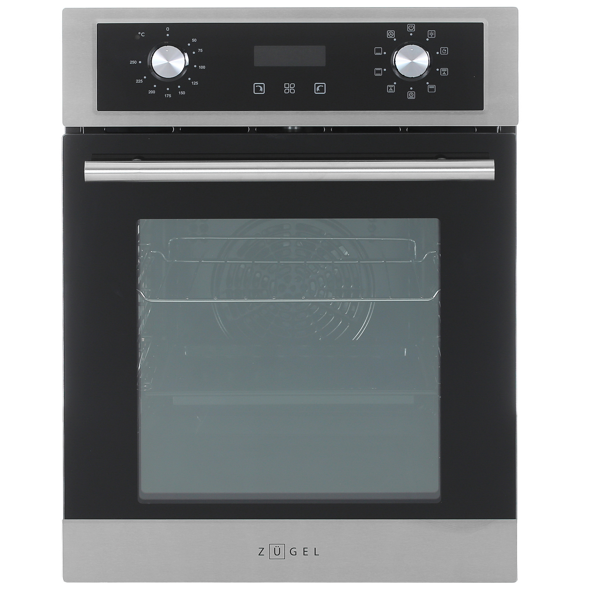 5370055 Электрический духовой шкаф ZUGEL ZOE452X серебристый STDN-0138175