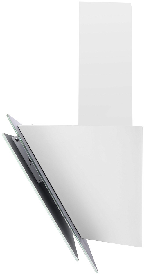 GRAMMY 60 GLASS White Вытяжка grammy 60 белое стекло/ • тип: настенная• цвет: белый• управление: сенсорное• ширина, мм: 600• полная потребляемая мощность, вт: 190• количество скоростей: 3• максимальная производительность, м3/ч: 750• диаметр воздуховода, м Santreyd  - Вид №6