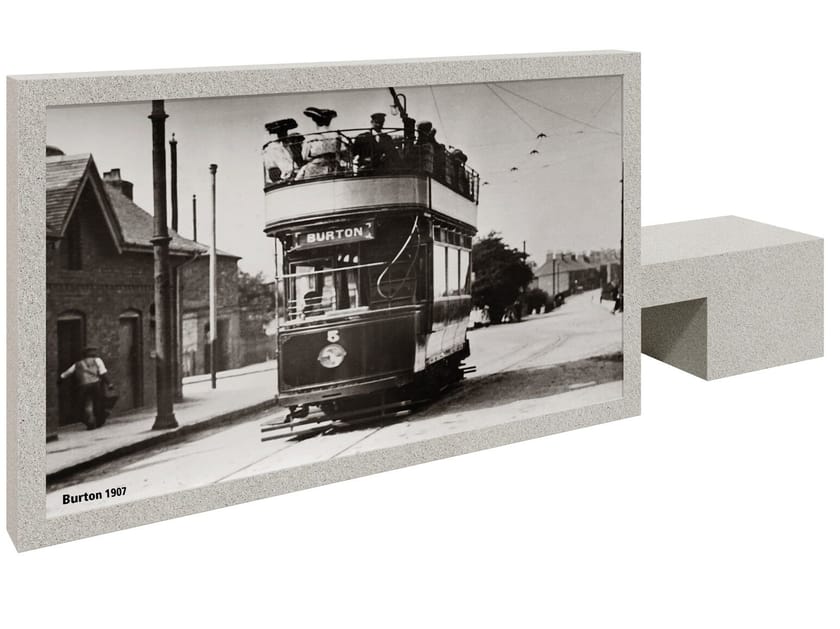 Бетонная скамья amop Águeda ARCH-00131088