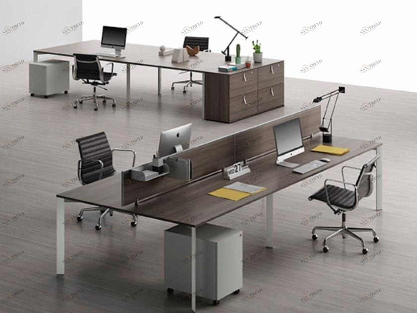 Citterio Несколько рабочих станций с разделительными панелями Shard sun-id-1345814