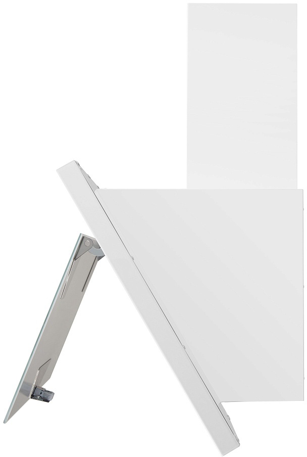 TOWER Light 60 White Glass White Вытяжка tower light 60 белый/белое стекло/ • тип: настенная• цвет: белый• управление: кнопочное• ширина, мм: 600• полная потребляемая мощность, вт: 150• количество скоростей: 3• максимальная производительность, м3/ч: 470• Santreyd  - Вид №5