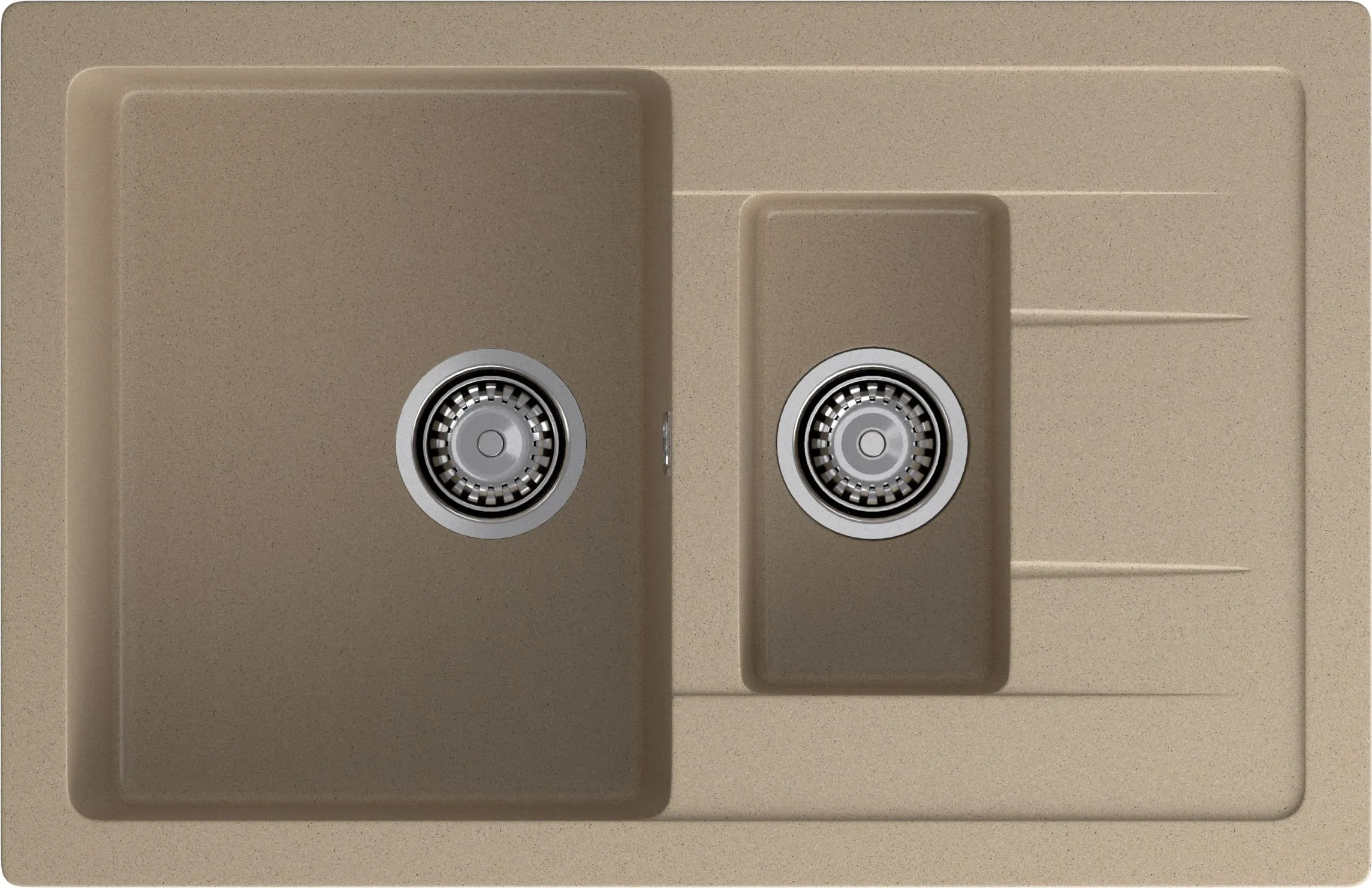 Кухонная мойка Искусственный камень QUADRO S297 GranFest Q-775KL-S297