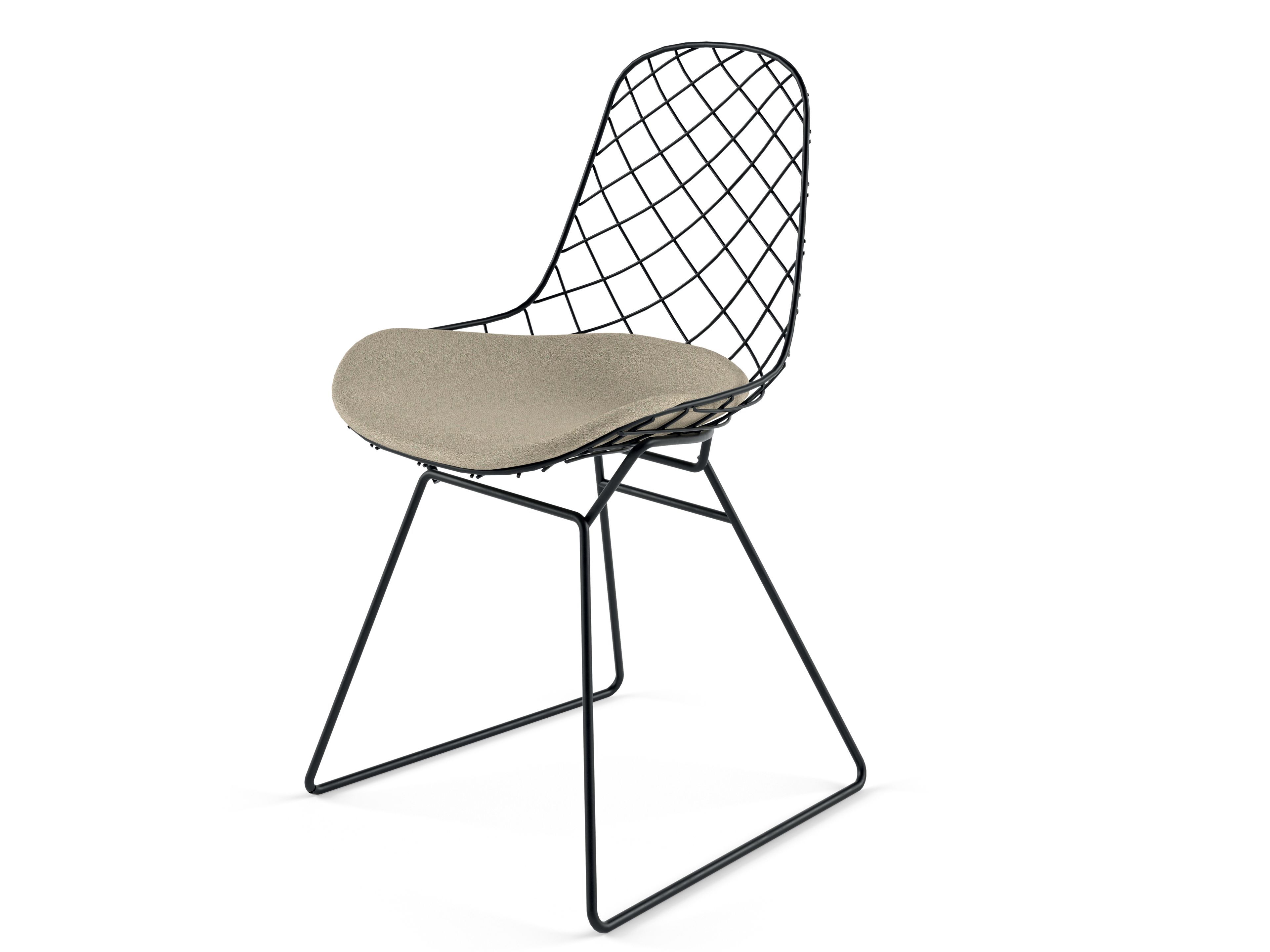 Стальной стул с порошковым покрытием с мягким сиденьем Alias Kobi ARCH-00129456