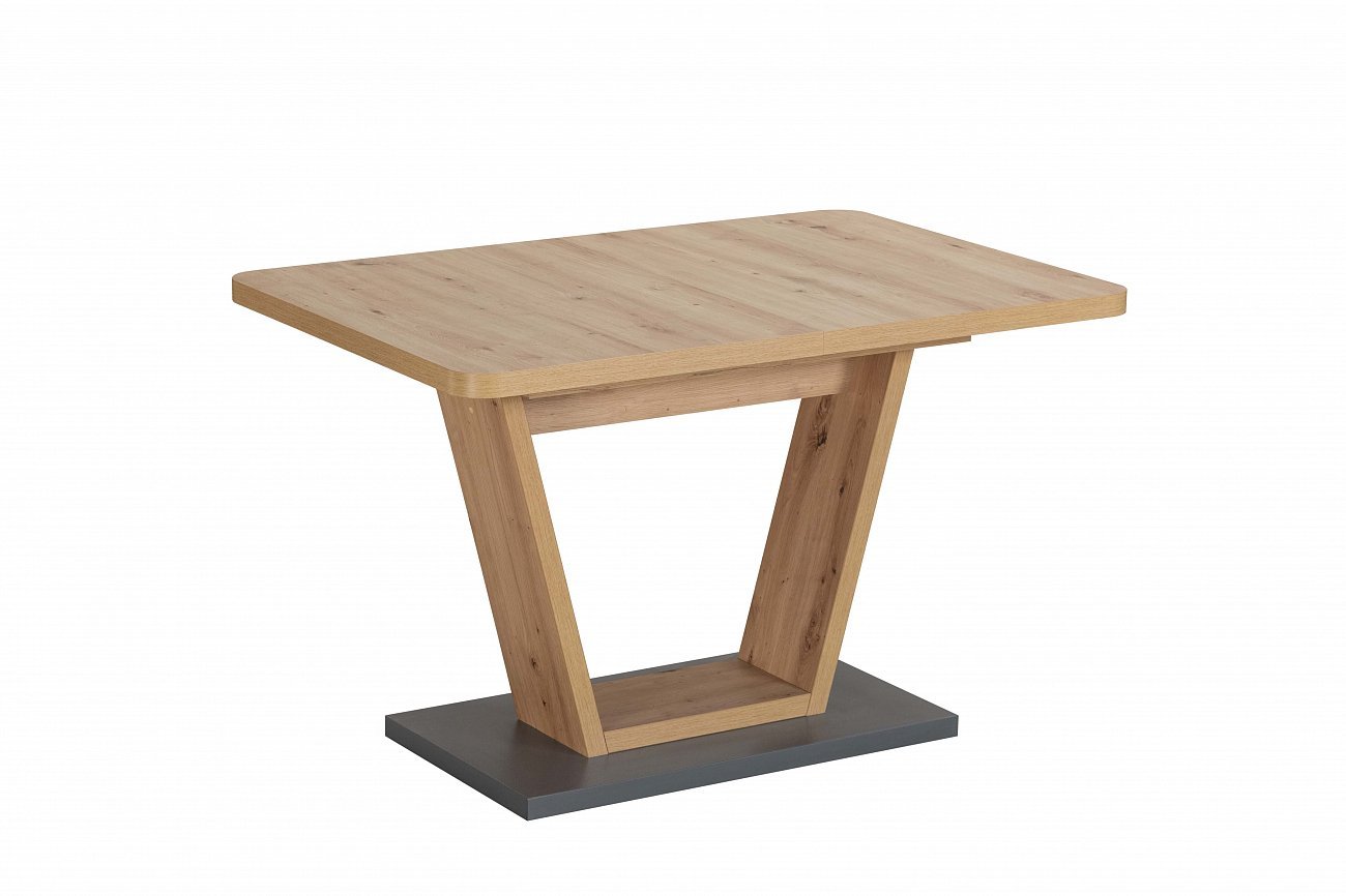 Стол обеденный раздвижной коричневый 120-160 см Vector STOOL GROUP  00-3958856 Коричневый  - Вид №1