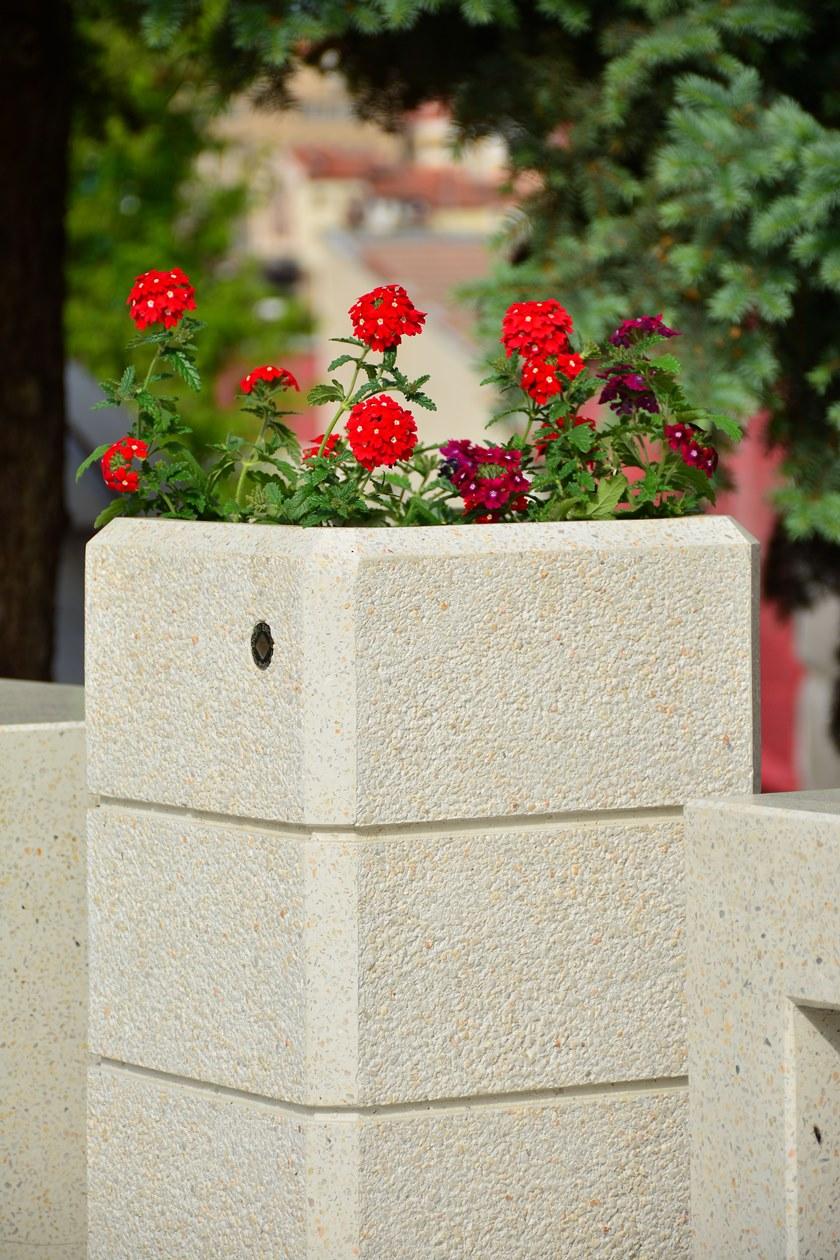 ENCHO ENCHEV - ETE Квадратная кашпо для общественных мест sun-id-1354223 - Вид №9