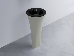 AMLA45-N+AMPILT-MU+AMCOLT-PM Раковина Amedeo Tondo отдельностоящая cielo Enjoy + Amedeo