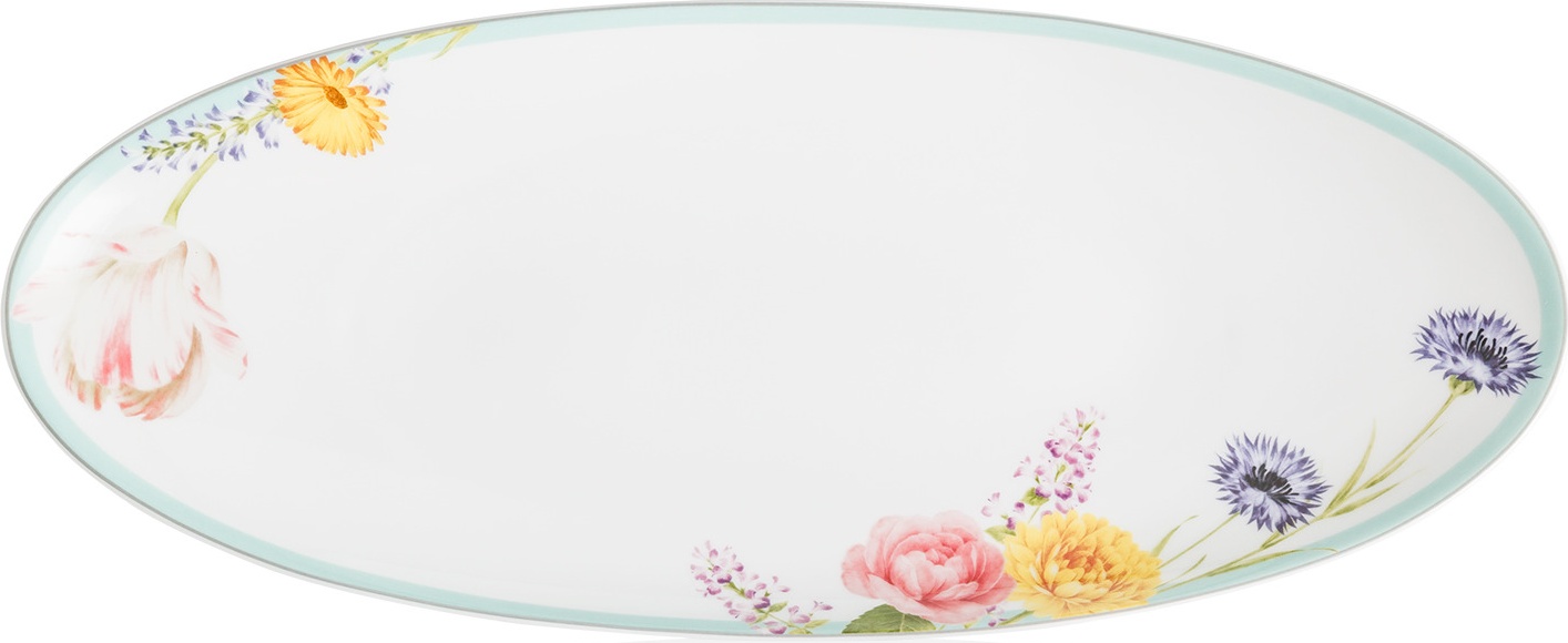 10637910 Noritake Блюдо овальное Noritake Noritake "Пикник в саду" 40см Фарфор 