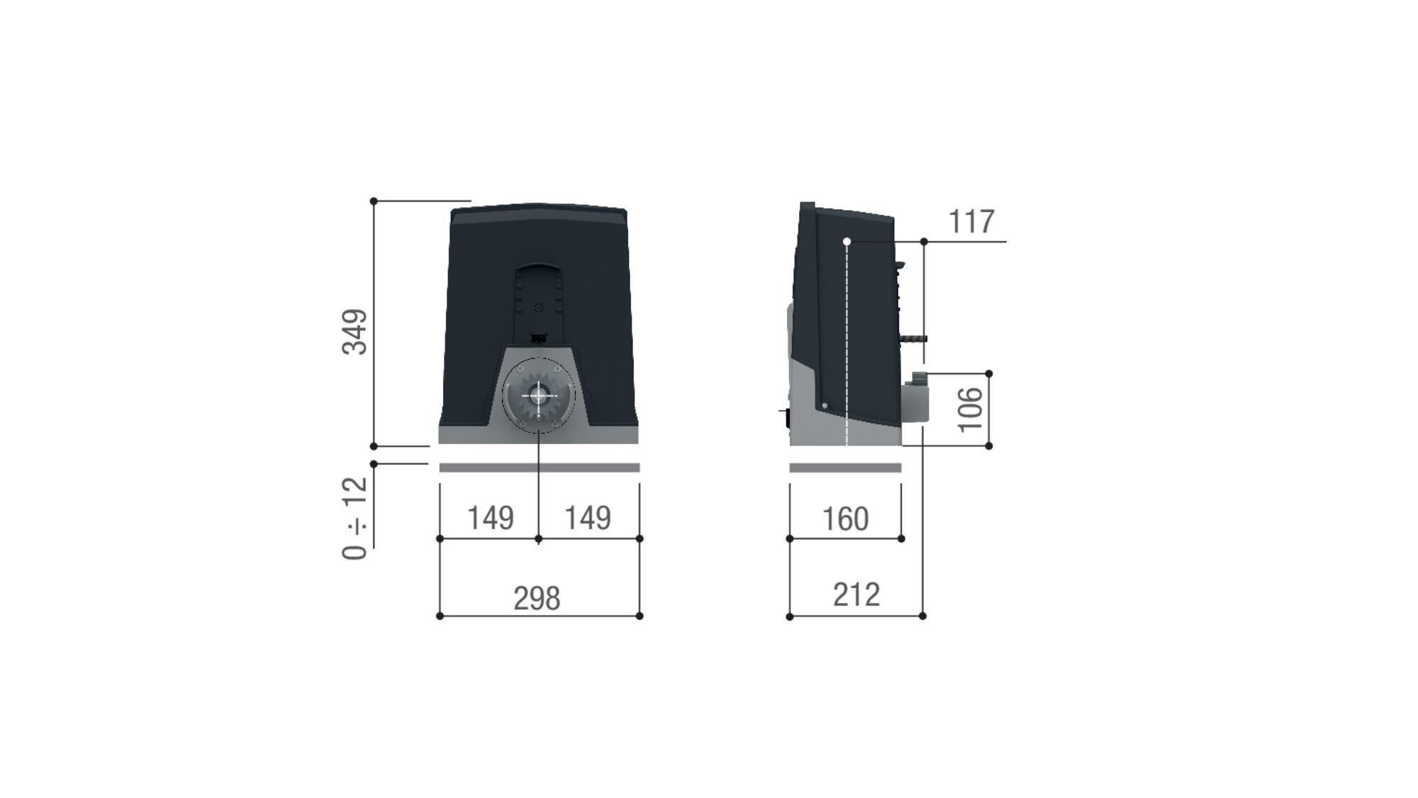 Автоматизация ворот CAME BXL ARCH-00030228 - Вид №2