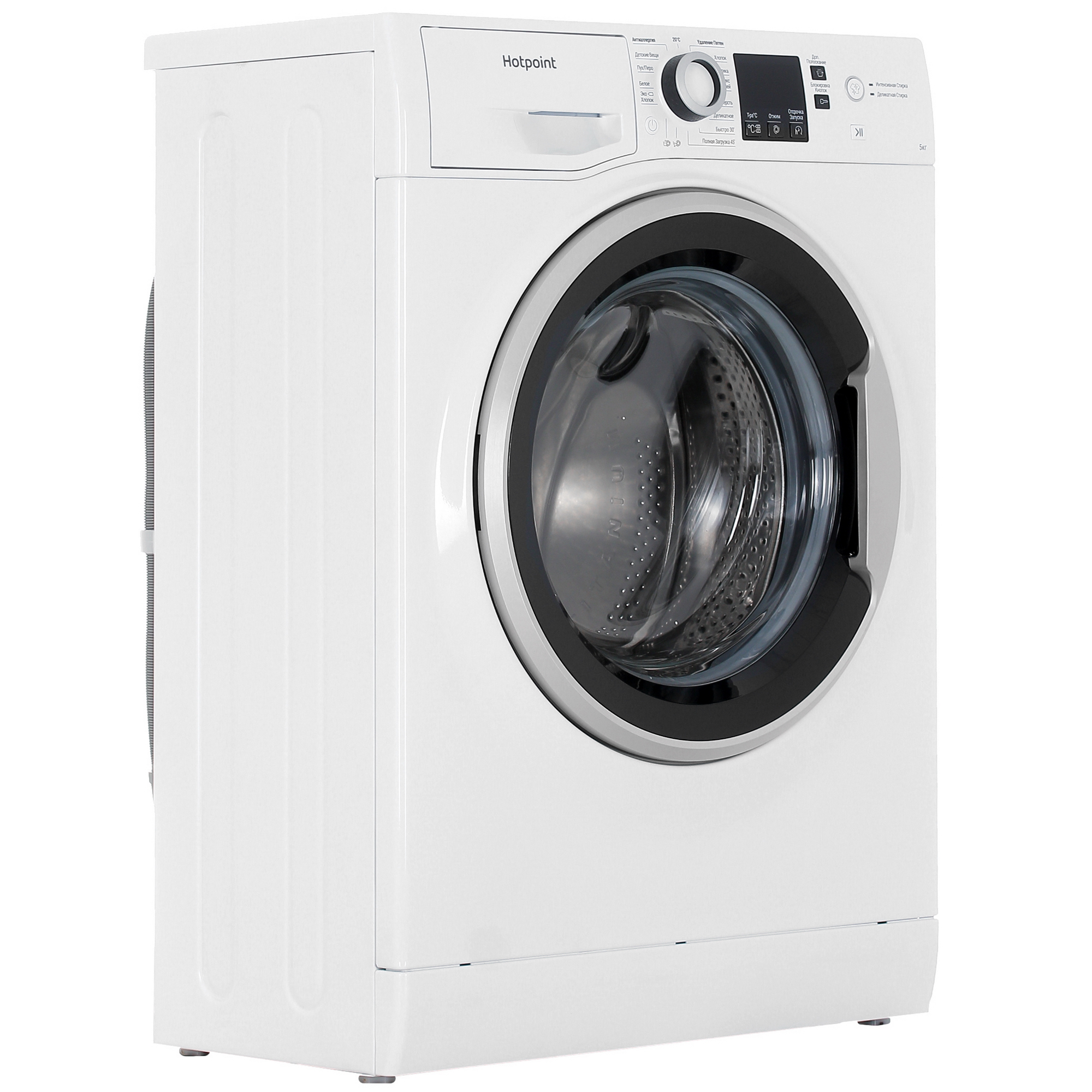 9959134 Стиральная машина Hotpoint NUS 5015 S RU белый STDN-0115440 - Вид №1
