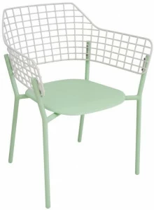 emu Садовый стул из нержавеющей стали с подлокотниками Lyze 616