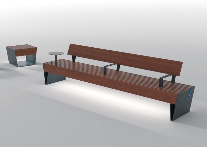 mmcité1 Садовый стул со встроенным освещением Blocq Lbq112  - Вид №14