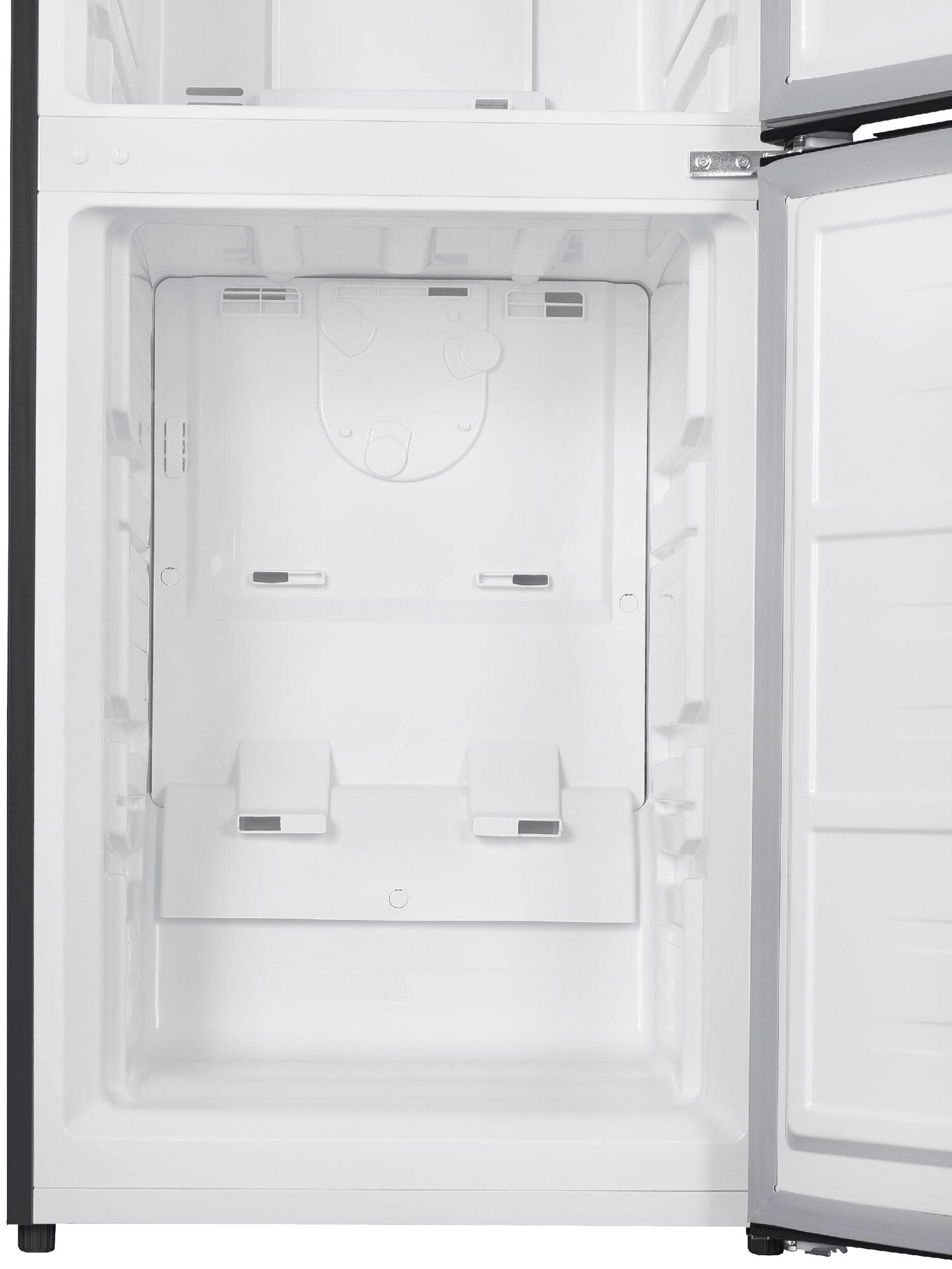 9158066 Холодильник с морозильником   Korting KNFC 62980 GN черный STDN-0126040 - Вид №10