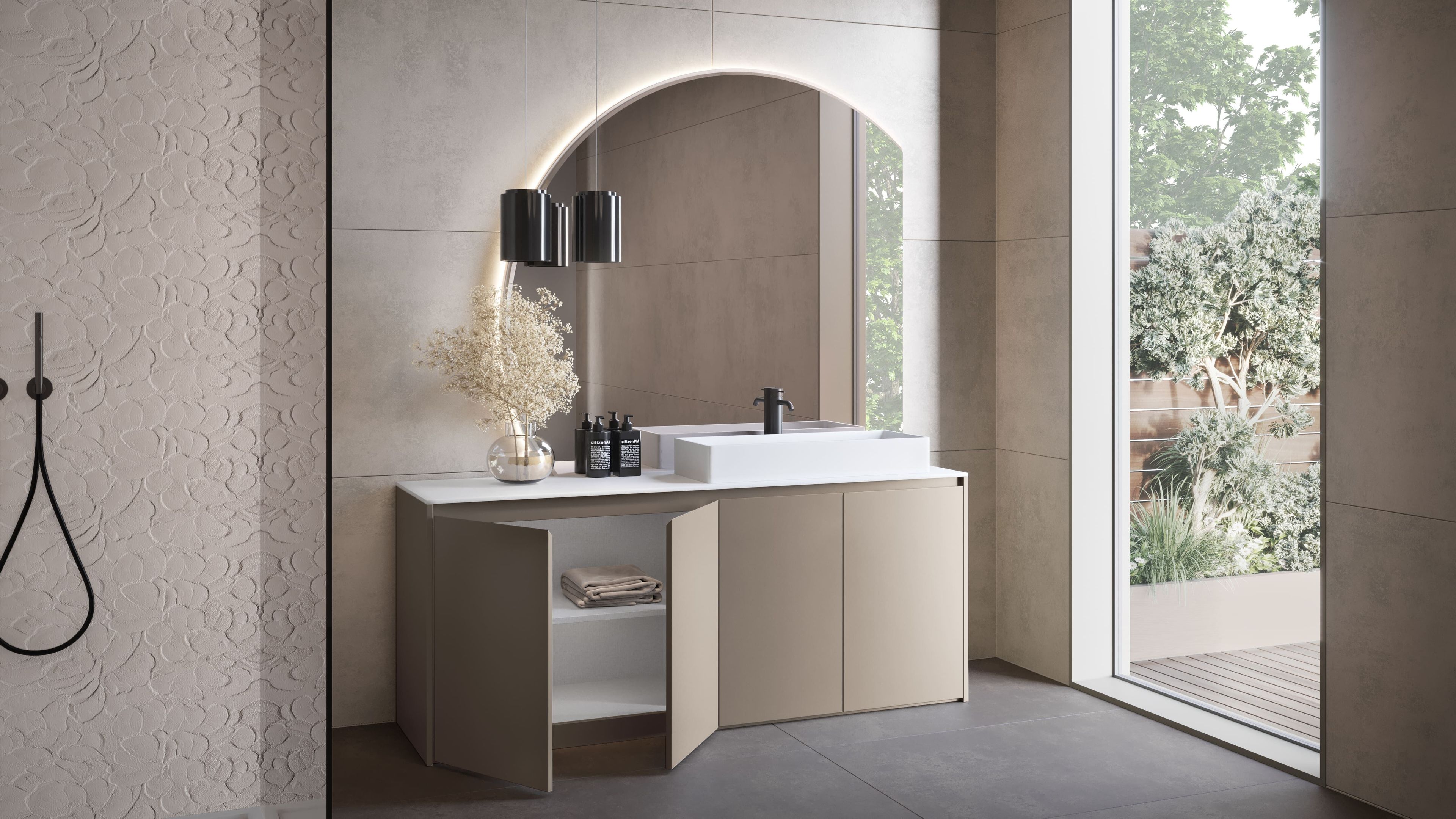 Прямоугольная столешница из Corian® Acquapazza Corian ® elements ARCH-00023359 - Вид №3