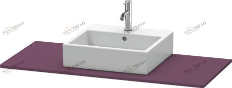 XS060D09494 XSquare Консоль Баклажан шелковисто-матовый лак Duravit