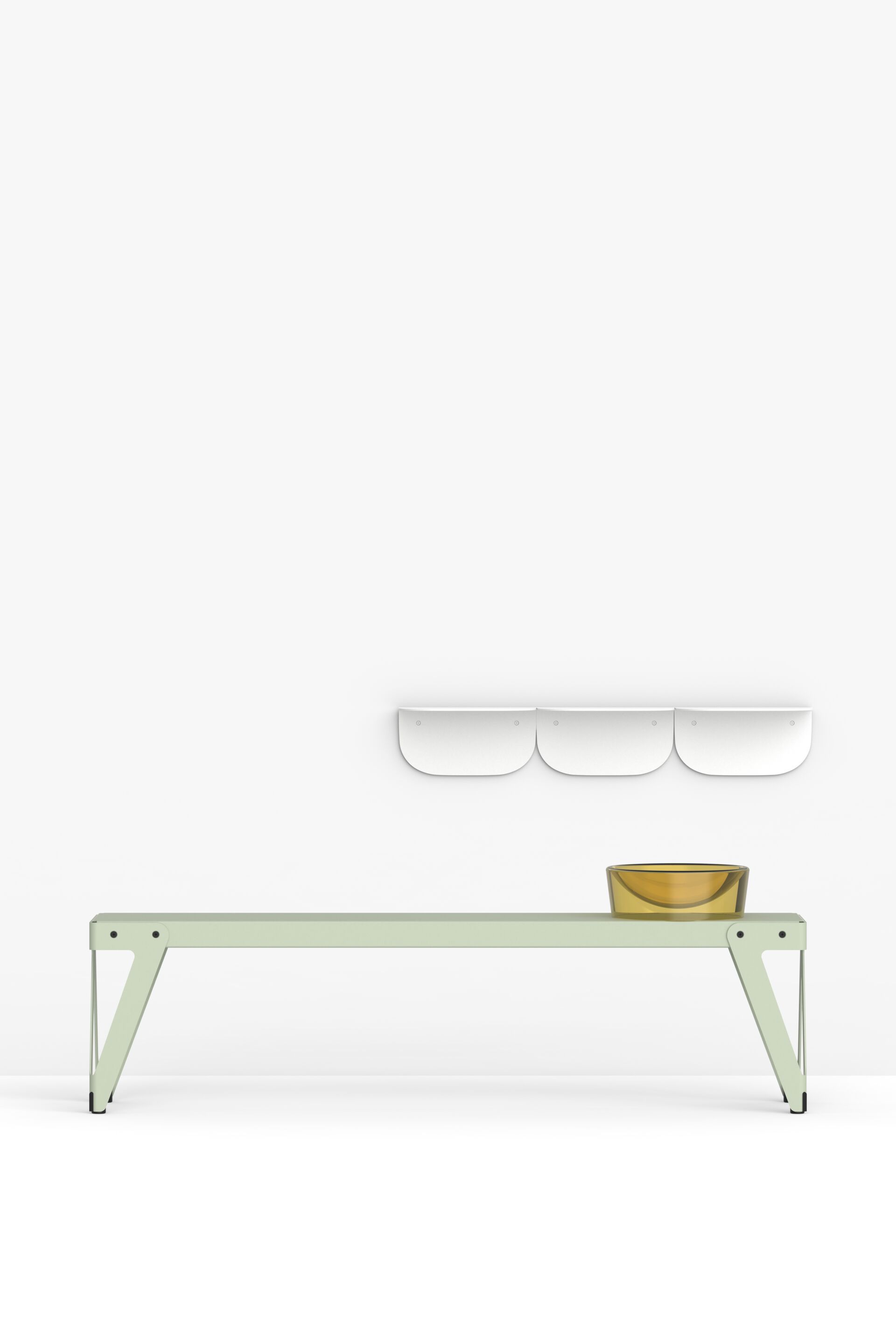 Стальная скамья с порошковым покрытием FUNCTIONALS Lloyd ARCH-00058716 - Вид №2