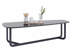 Прямоугольный журнальный столик из шпона