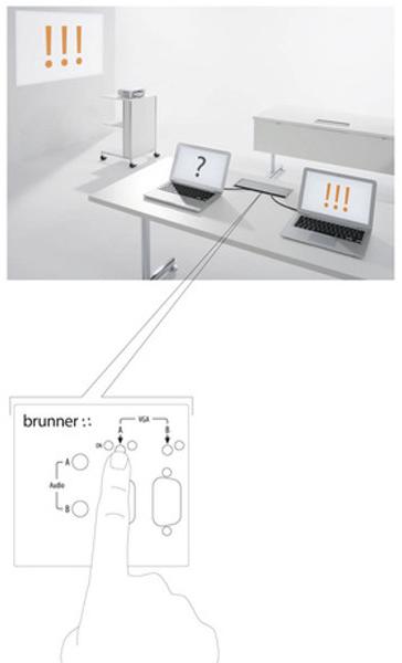 Brunner Складной прямоугольный стол для переговоров на колесиках Torino sun-id-1411156 - Вид №5