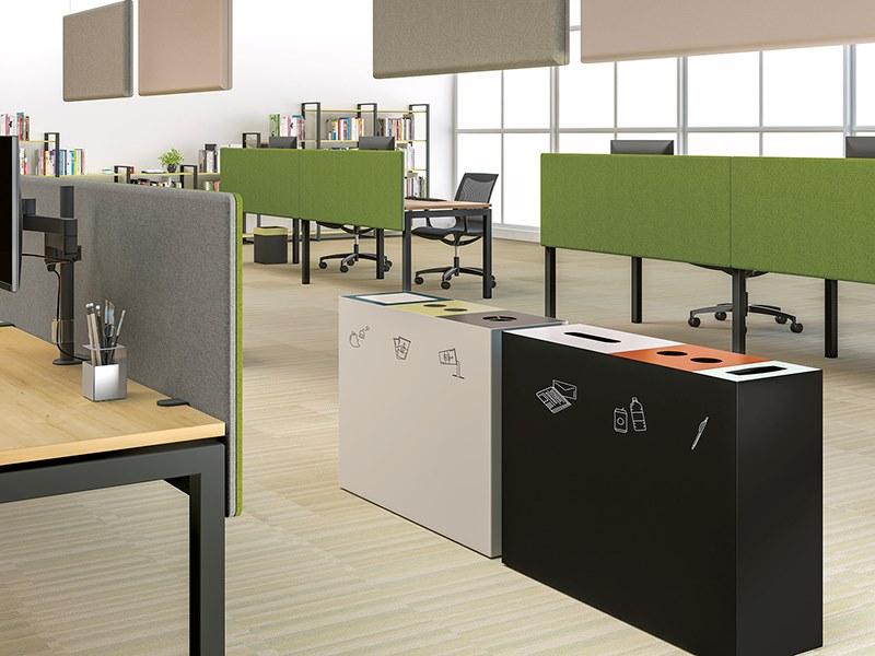 Manade Контейнер для бумаги из стали для раздельного сбора мусора Pick'up sun-id-1409082 - Вид №5